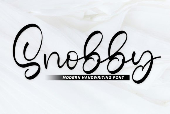 Build a Memorable Brand with Snobby Font