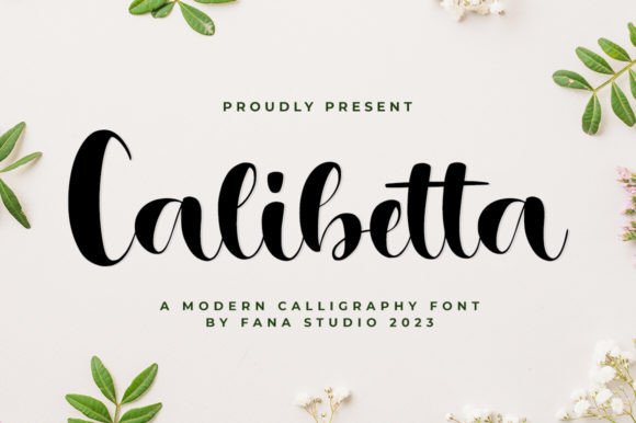 Calibetta Script Font for Crafters Who Want Timeless Elegance