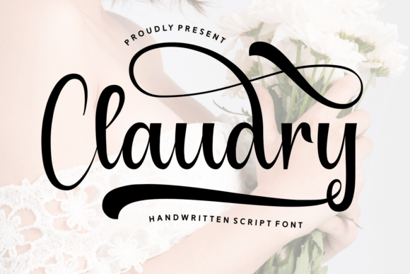 Clauddy: A Elegant Script Font for Designers