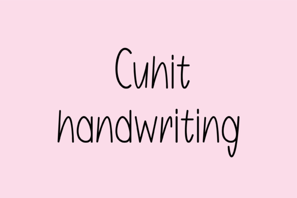 Cuhit Handwritten Font Adds Personality to Digital Campaigns