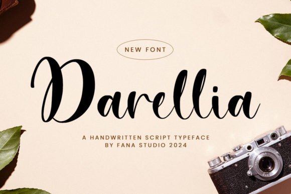 Darellia: A Script Font Built for Handmade Product Design
