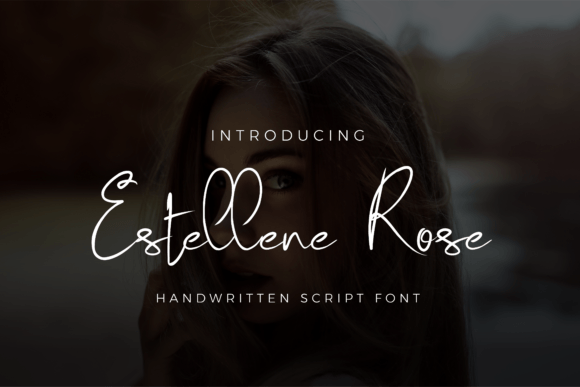 Estellene Rose Font Brings Elegant Handwritten Charm to Craft Products