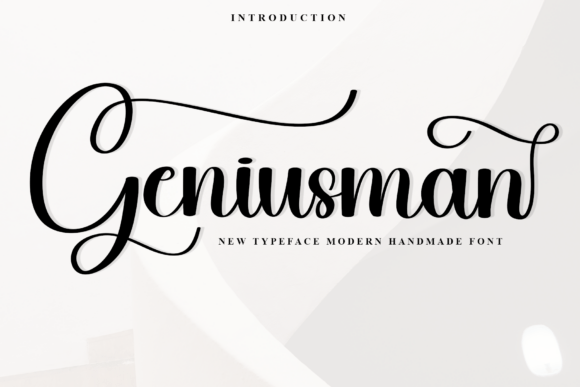 Geniusman Font Review