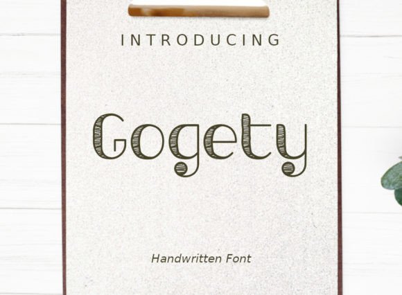 Gogety: A Handwritten Font That Brings Warmth to Editorial Design