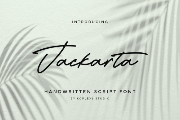 Jackarta Font Review: Handwritten Script for Editorial Design