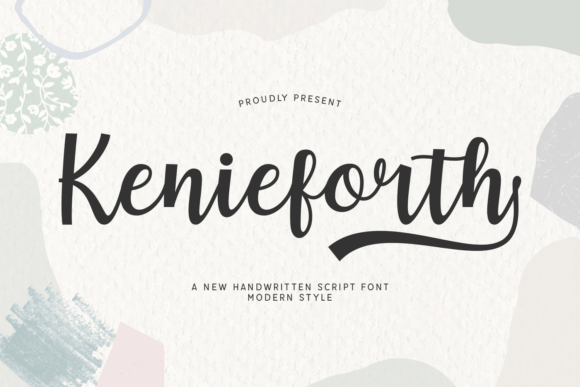 Kenieforth: A Stylish Script Font