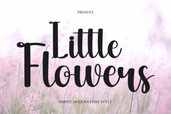 Little Flowers: A Handwritten Font for Modern Marketing