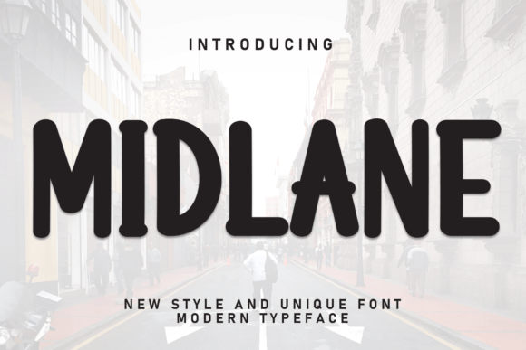 Midlane: A Friendly Script Font for Editorial Design