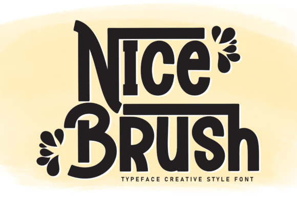 Nice Brush: The Handwritten Font That Elevates Craft Products and Printables