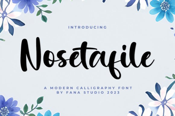 Nosetafile Font Review for Web Designers