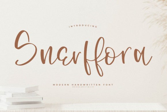 Snerffora: A Handwritten Typeface for Digital Design