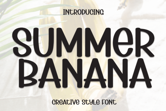 Summer Banana Brings Handwritten Warmth to Web Typography