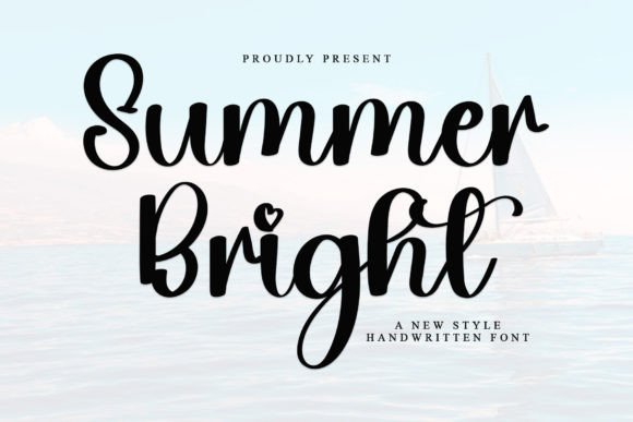 Summer Bright: A Script Font for Modern Marketing