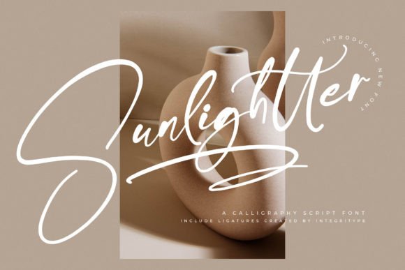 Sunlightter: A Script Typeface Built for Scroll-Stopping Campaigns