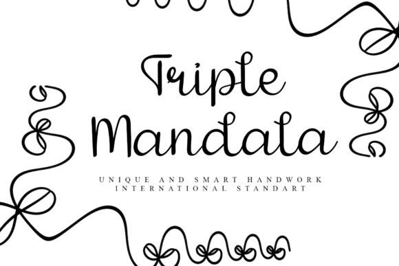 Triple Mandala: A Script Font Built for Scroll-Stopping Campaigns
